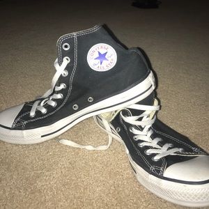 Black Hightop Converse
